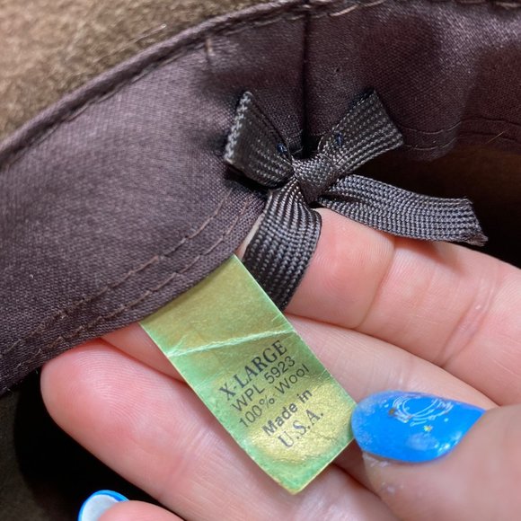 Vintage Wool Rancher By Schuman Sullivan XL - Picture 12 of 14